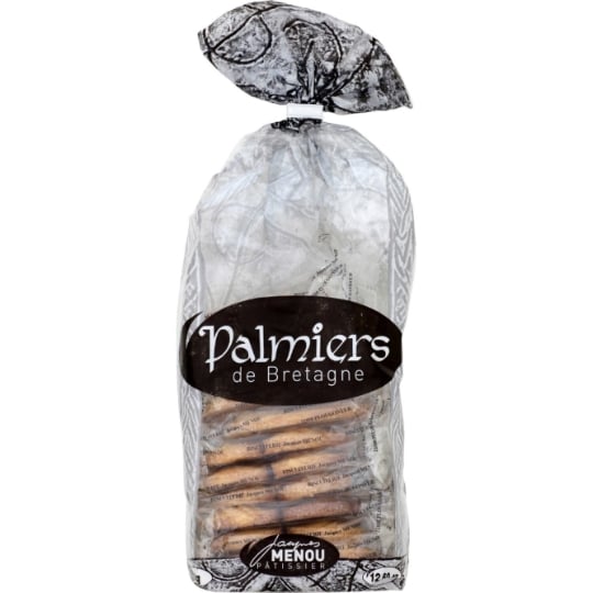 Biscuits palmiers de Bretagne JACQUES MENOU