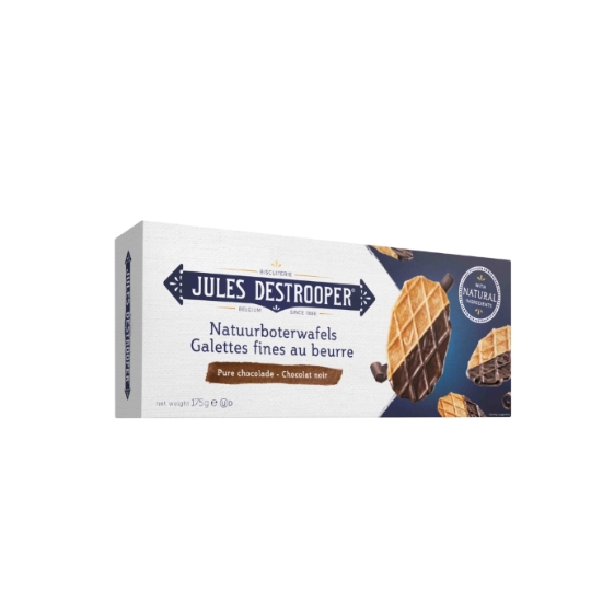 Galettes Fines au Beurre au Chocolat Noir JULES DESTROOPER