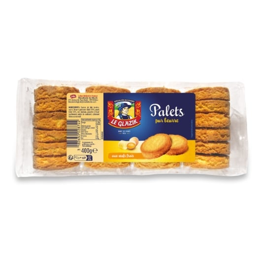 Biscuits palets bretons LE GLAZIK