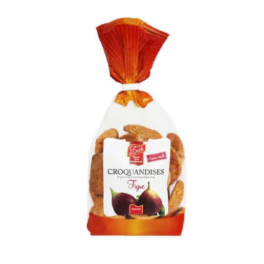 Biscuits croquants aux figues saveur vanille LE TECH
