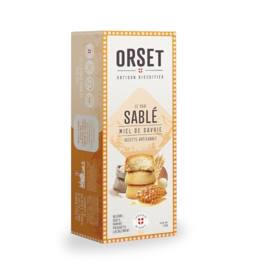 Biscuits sablé Savoie ORSET ARTISAN BISCUITIER