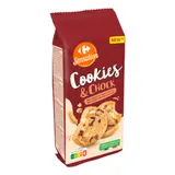Cookies Maxi Pépite au Cacao et au Lait Cookies & Chock CARREFOUR SENSATION