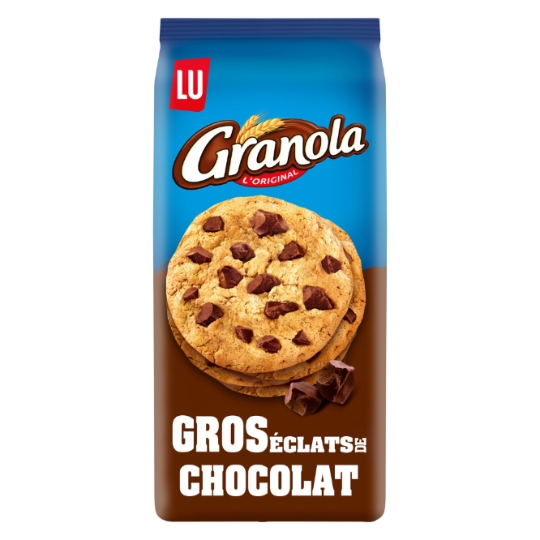 Cookies aux gros éclats de chocolat Granola LU