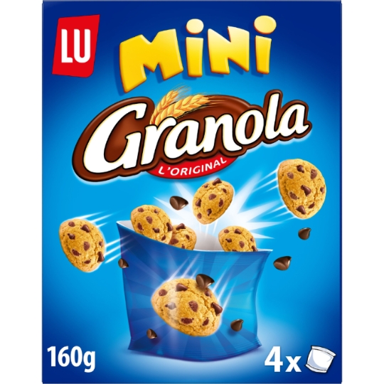 Cookies mini aux pépites de chocolat Granola LU