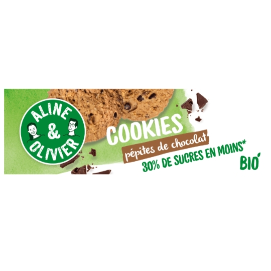 Cookies Pépites de Chocolat Bio ALINE & OLIVIER