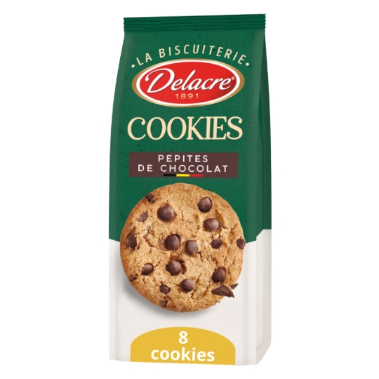 Cookies Pépites de Chocolat DELACRE COOKIES