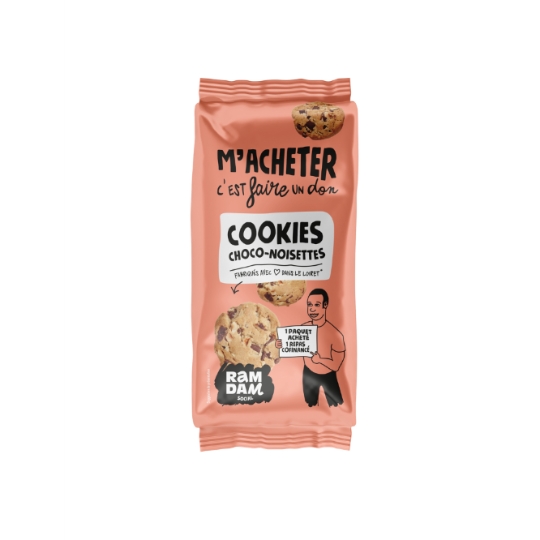 Cookies chocolat noisette RAMDAM SOCIAL