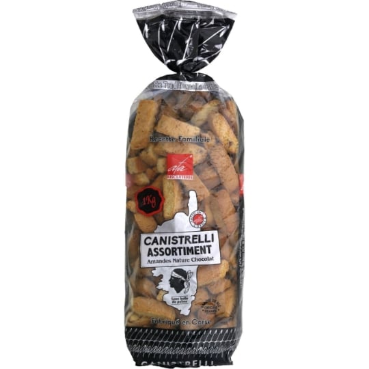 Biscuits Canistrelli assortiment BISCUITERIE AFA
