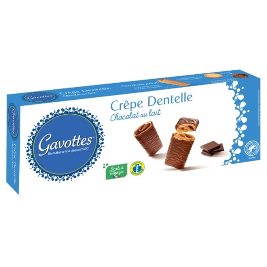 Biscuits Crêpes Dentelles Chocolat au Lait GAVOTTES