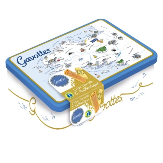 Coffret  escapade crêpe dentelle nature GAVOTTES
