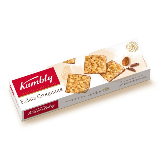 Biscuits amandes caramélisées et pointe de sel KAMBLY