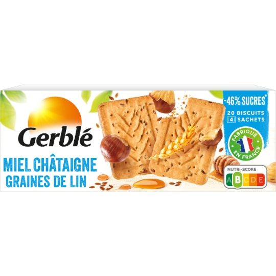 Biscuit miel châtaigne GERBLE