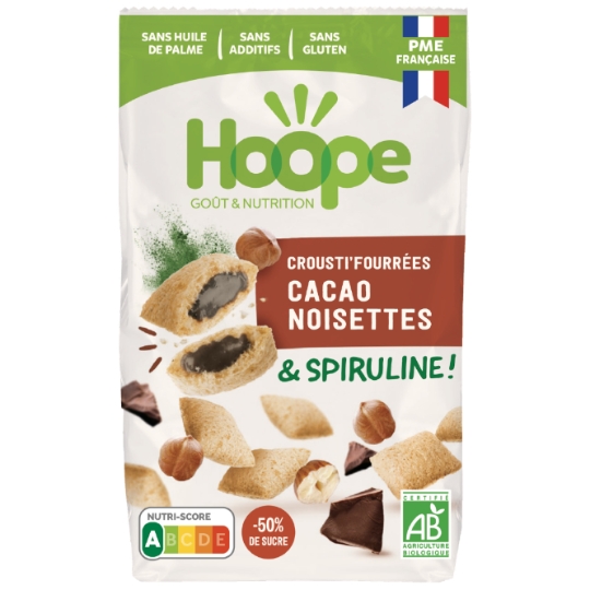 Crousti Fourrés Cacao Noisettes HOOPE