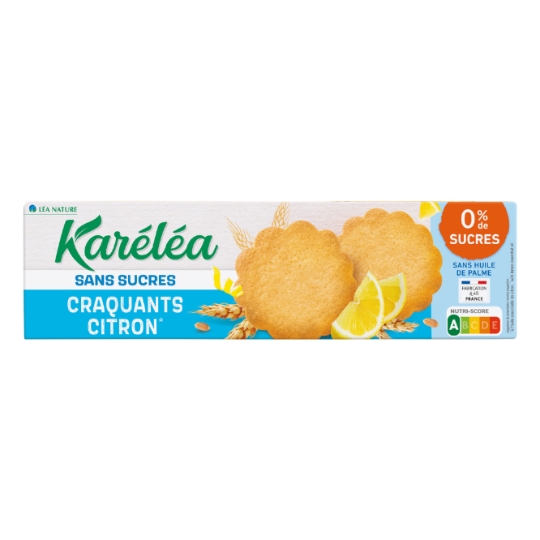 Biscuits citron sans sucres KARELEA