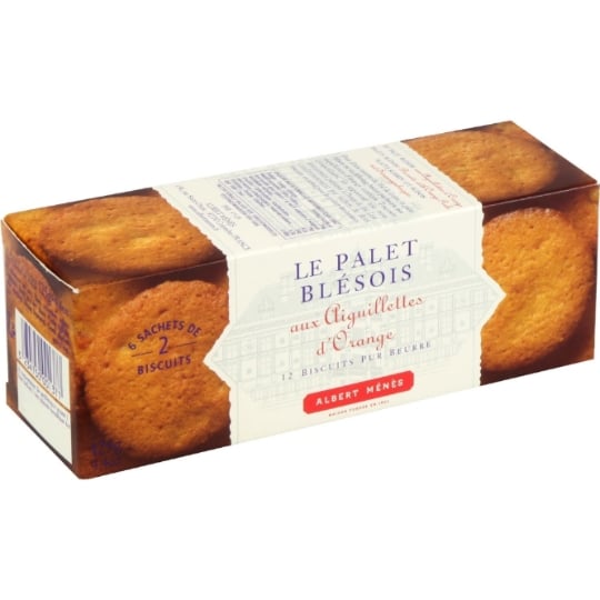 Biscuits palets orange ALBERT MENES