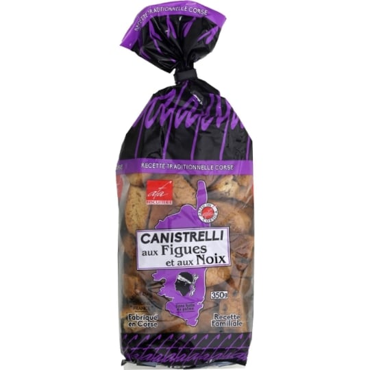 Biscuits Canistrelli figues & noix BISCUITERIE AFA