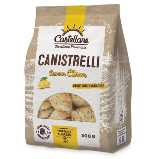 Biscuits citron BISCUITERIE CASTELLANE