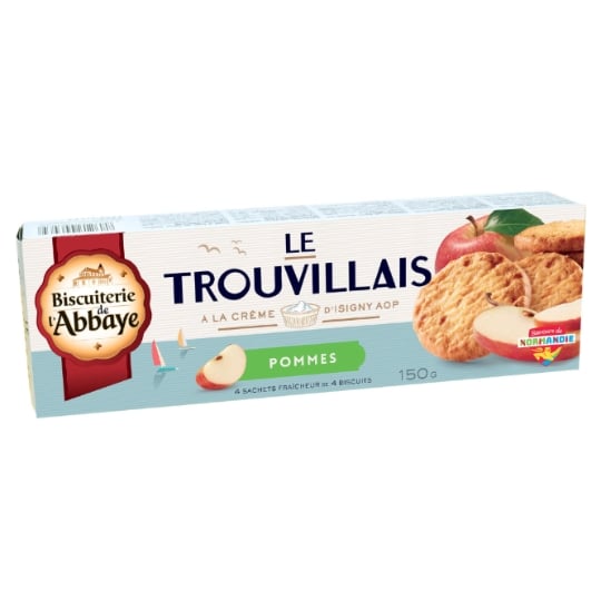Biscuits sablés pommes BISCUITERIE DE L'ABBAYE