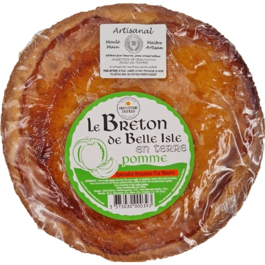 Gâteau Le Breton pomme BISCUITERIE DES ILES