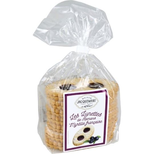 Biscuits lunettes myrtille DOUCEURS DE JACQUEMART