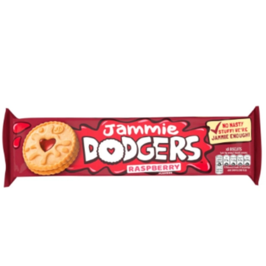 140G BISC RASPBERRY JAMMIE DOD Biscuit RASPBERRY