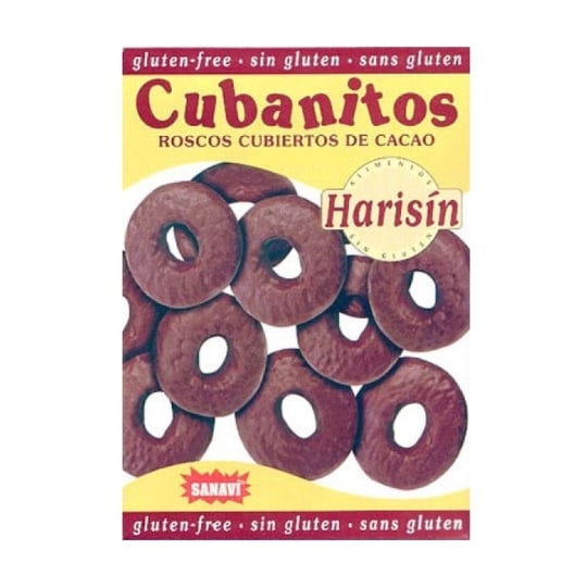 Harisin - Cubanitos Sans Gluten 150 G (cacao)