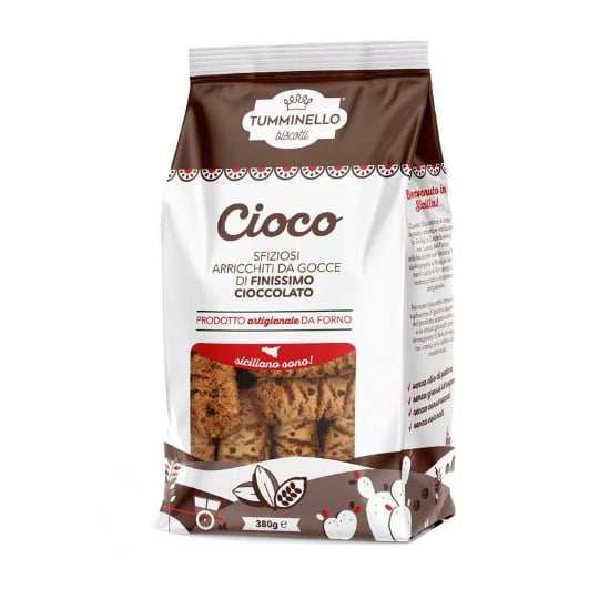 Cioco Biscuits Aux Pépites De Chocolat 380 Gr BISCOTTI TUMMINELLO