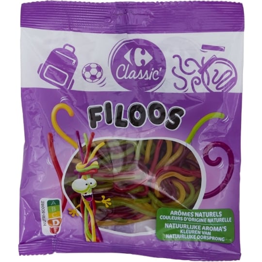 Bonbons fils lisses CARREFOUR CLASSIC'