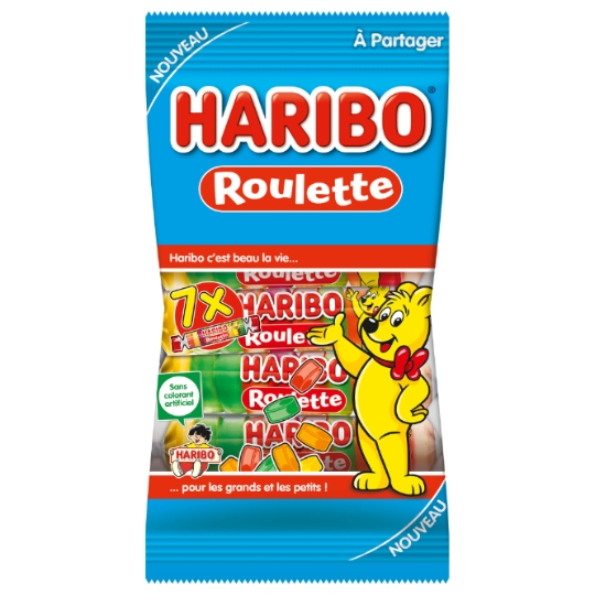 Bonbon roulette mix HARIBO