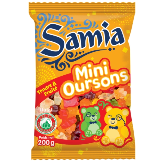 Bonbons Mini Oursons Halal SAMIA