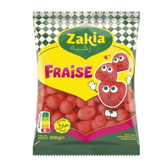 Bonbons Fraise Halal ZAKIA