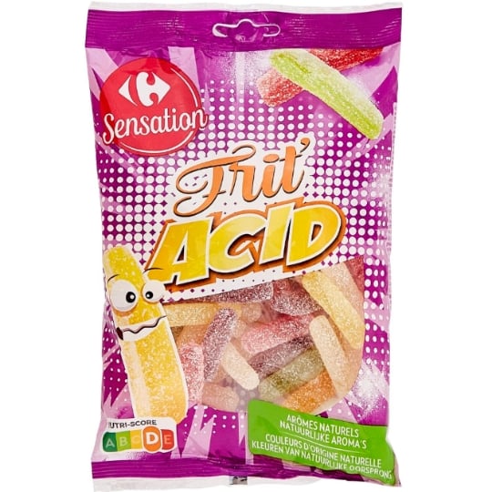Bonbons Frit'Acid CARREFOUR SENSATION