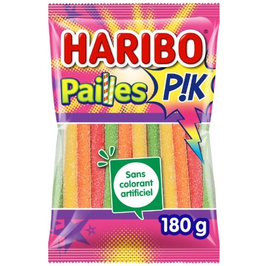 Bonbons Pailles Pik HARIBO