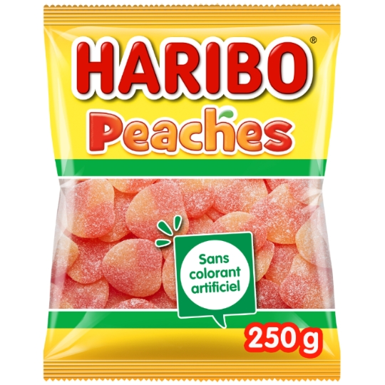 Bonbons Peaches HARIBO