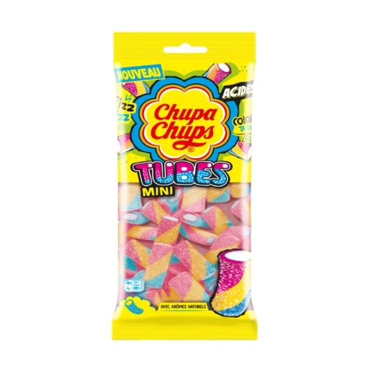 Bonbon Flowpack Mini Tubes CHUPA CHUPS