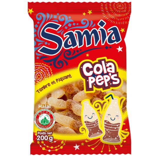 Bonbons Bouteilles de Cola Halal SAMIA