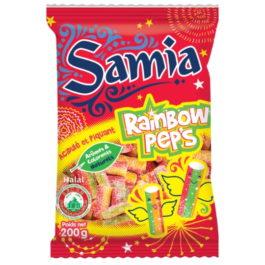 Bonbons Rainbow Pep's Halal SAMIA