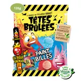 Bonbons framboise/fraise TETES BRULEES