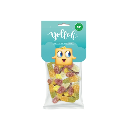 Bonbons Langues Acidulées Vegan YOLLOH