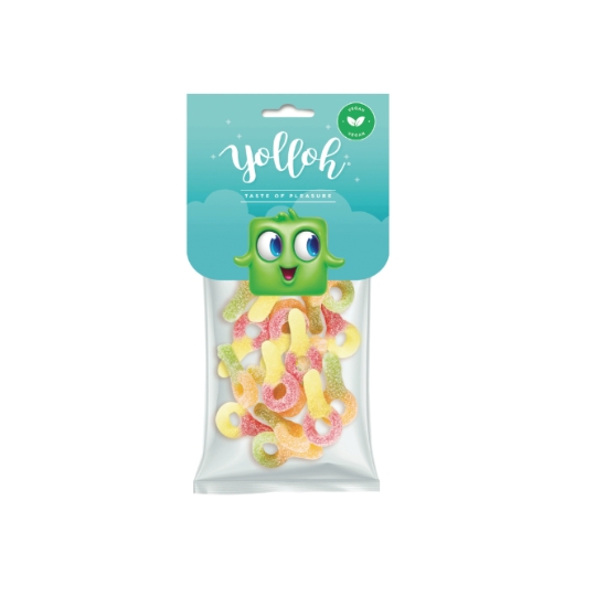 Confiserie Bonbons Belges Multicolore Citrique Vegan YOLLOH