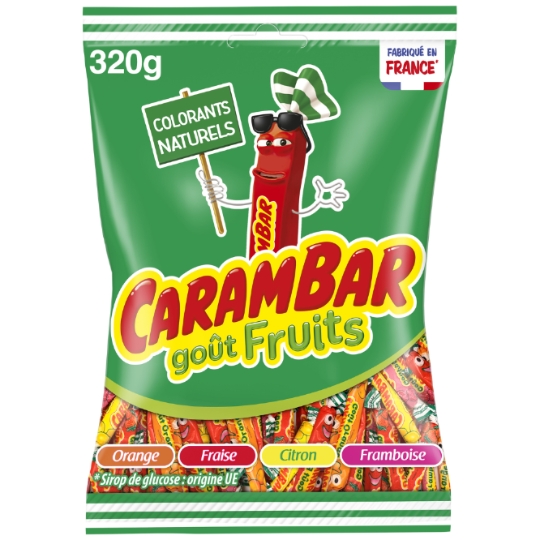 Bonbons fruits CARAMBAR