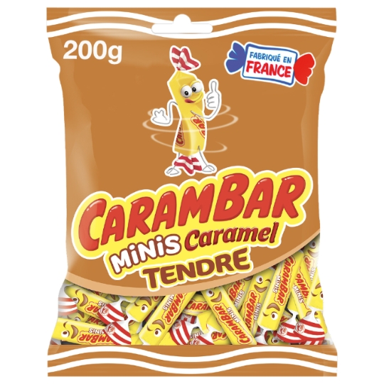 Bonbons mini caramel tendre CARAMBAR