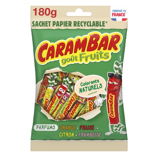 Bonbons fruits CARAMBAR