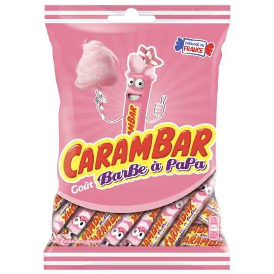 Bonbon Goût Barbe à Papa CARAMBAR