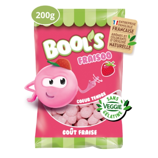 Bonbons Fraisoo'Bool fraise VERQUIN