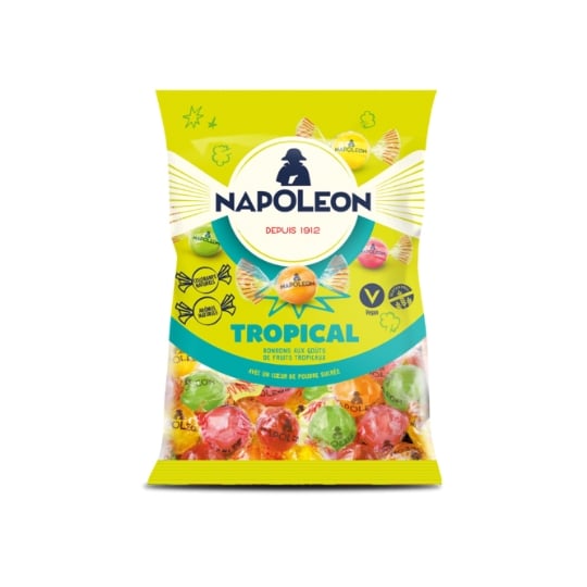 Bonbons aux Gouts de Fruits Tropicaux FIZZY