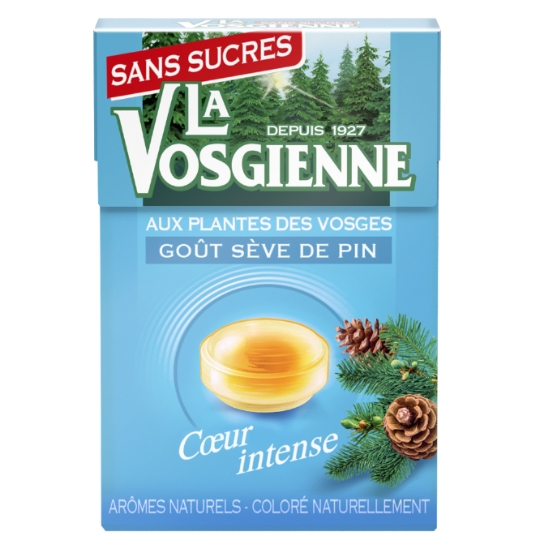 Bonbons Sève des Pins Sans sucres LA VOSGIENNE