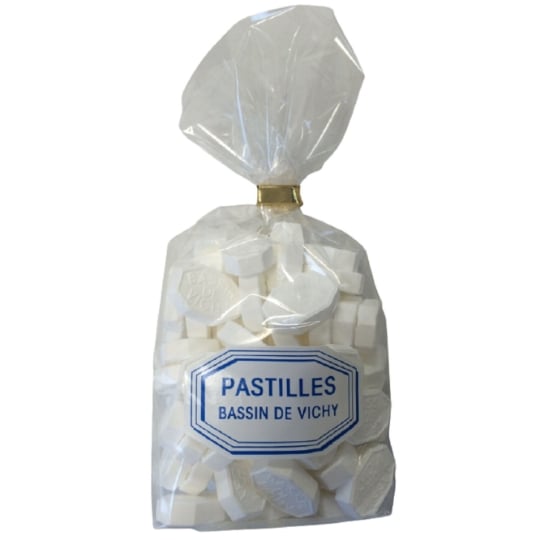 Bonbons pastilles du bassin de Vichy saveur menthe MOINET VICHY SANTE