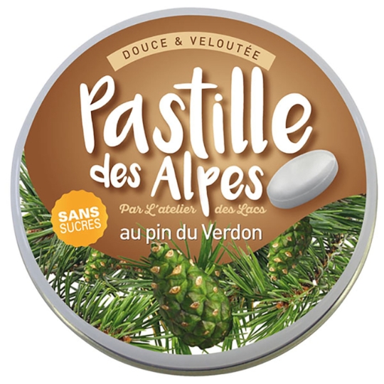 Pastille Douce & Velouté au Pin du Verdon PASTILLE DES ALPES PAR L ATELIER DES LACS
