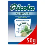 Bonbons Menthol Intensen ACTIV'AIR RICOLA